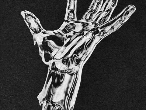 Digitaldruck: Chrome Hand